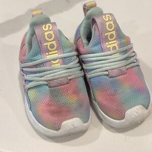 Adidas Kids lit racer Tie-Dye Sneakers